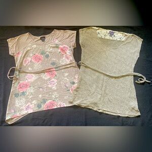 Lot of 2 Maternity Tops